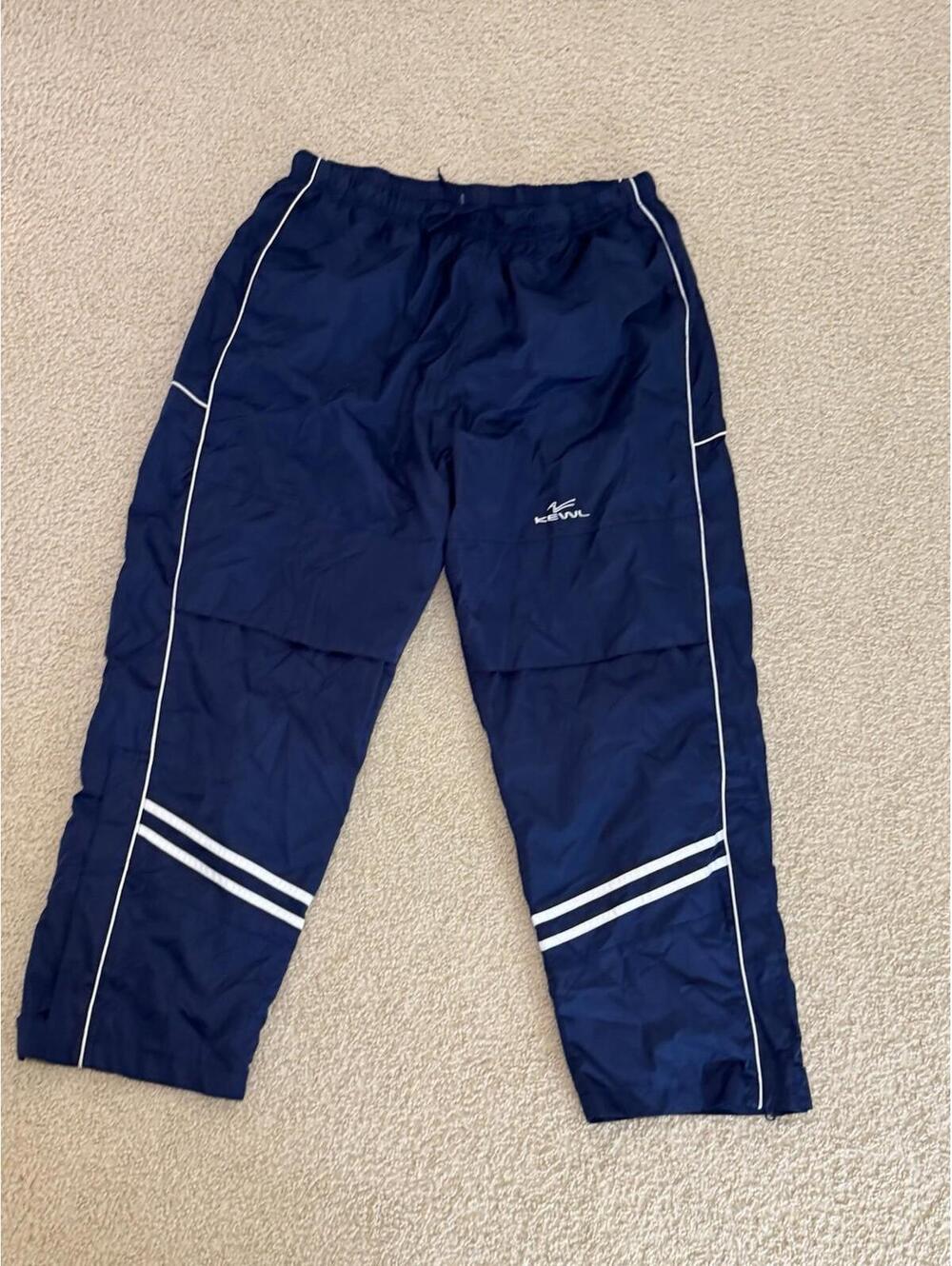 KEWL Team Equip Men’s XXL Navy Mesh Lined Windbreaker Track Pants